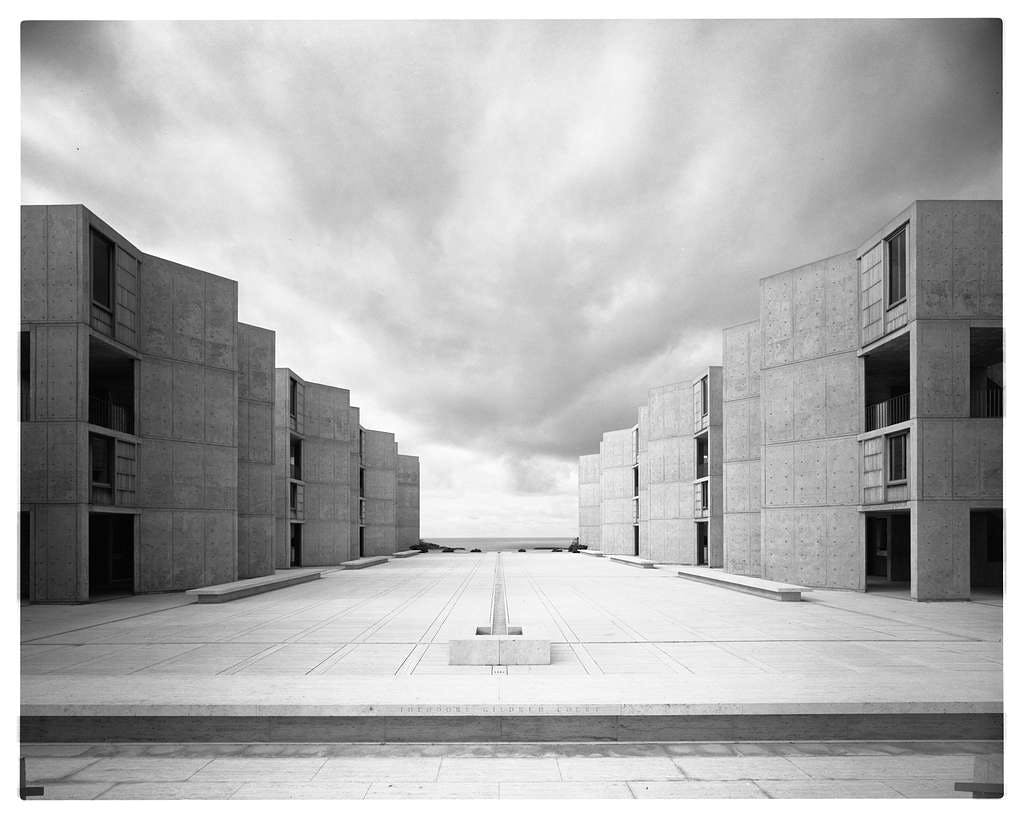 Salk Institute by Louis Khan - Sourced from the Balthazar Korab Collection